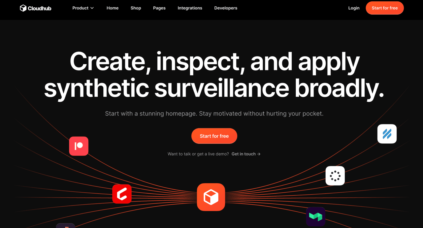 SaaS Landing Page Design