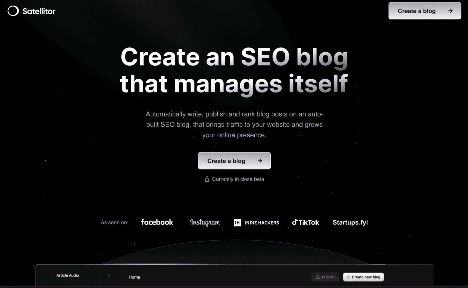 SaaS Landing Page Design